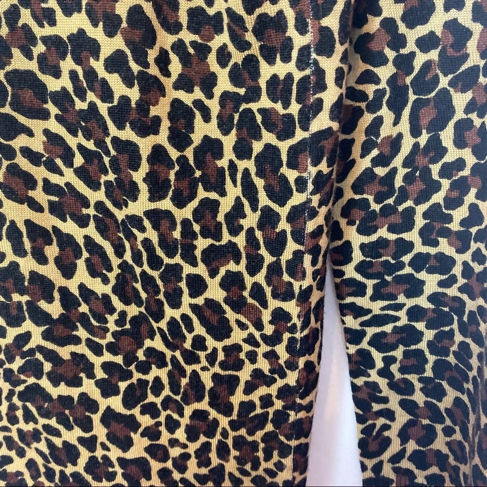 J. Crew Leopard Print Tippi Sweater, size Small